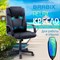 Кресло офисное BRABIX "Relax MS-001", 4 массажных модуля, экокожа, черное, 532519 - фото 13127099