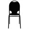 Стул для посетителей РС02М, черный каркас, ткань черная - фото 13127929