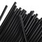 Трубочки для коктейлей прямые, пластиковые, 5 х 210 мм, черные, КОМПЛЕКТ 250 штук, LAIMA, 608354 - фото 13131801