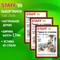 Рамка 21х30 см со стеклом, КОМПЛЕКТ 3 штуки, багет 17 мм, дерево, STAFF "Classic", темно-коричневая, 391390 - фото 13284849