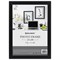 Рамка 21х30 см небьющаяся, аналог IKEA, багет 21 мм, МДФ, BRAUBERG "Idea", черная, 391371 - фото 13325187