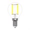 Светодиодная лампа Uniel LED-G45-5W/WW/E14/CL/MB GLM10TR - фото 13341229