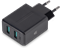 Сетевое зарядное устройство Alteracs 2xUSB AA12 Black - фото 13361957