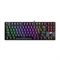 Клавиатура проводная Dareu EK87 Black (черный), подсветка Rainbow, D-свитчи Blue (tactile (clicky), dustproof), раскладка клавиатуры ENG/RUS - фото 13365164