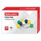 Силовые кнопки-гвоздики BRAUBERG, цветные (шарики), 50 шт., в картонной коробке, 221550 - фото 13552197