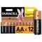 Батарейки КОМПЛЕКТ 12 шт., DURACELL Basic ОРИГИНАЛ, AA (LR6, 15А), алкалиновые, пальчиковые - фото 13562640