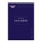 Блокнот БОЛЬШОЙ ФОРМАТ А4 200х290 мм, 80 л., гребень, картон, жесткая подложка, клетка, ОФИСМАГ, темно-синий, 129865 - фото 13589353