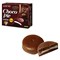 Печенье LOTTE "Choco Pie Cacao" ("Чоко Пай Какао"), глазированное, картонная упаковка, 336 г, 12 шт. х 28 г - фото 13591662