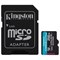 Карта памяти microSDXC 256GB KINGSTON Canvas Go Plus UHS-I U3, 170 Мб/с (class 10), SDCG3/256GB - фото 13595185