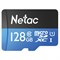 Карта памяти microSDXC 128 ГБ NETAC P500 Standard, UHS-I U1, 90 Мб/с (class 10), адаптер, NT02P500STN-128G-R - фото 13595189