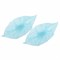 Бахилы из спанбонда низкие с двойной подошвой КОМПЛЕКТ 50 штук (25 пар), 65 г/м2, ГЕКСА, голубые - фото 13610412