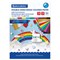 Цветная бумага А4 2-сторонняя офсетная ВОЛШЕБНАЯ, 16 листов 10 цветов, на скобе, BRAUBERG, 200х275 мм, "Единорог", 129922 - фото 13642680