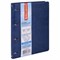 Тетрадь на кольцах БОЛЬШАЯ А4 (240х310 мм), 120 листов, под кожу, клетка, BRAUBERG "Main", синий, 404510 - фото 13643977