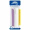 Ластик выдвижной + 2 сменных ластика BRAUBERG "TRIOS", 124х12х12 мм, лавандовый корпус, 272691 - фото 13681134