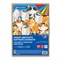 Набор цветного картона и бумаги А4 50+50 л., 10 цветов (картон мелованный + бумага офсетная) в коробке, BRAUBERG, 116421 - фото 13694865