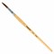 Кисть ПИФАГОР, ПОНИ, круглая, № 7, деревянная лакированная ручка, колпачок, пакет с подвесом, 200836 - фото 13694970