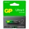 Батарейки КОМПЛЕКТ 2 шт., GP Ultra Plus G-Tech, AAA (LR03), алкалиновые, мизинчиковые, 24AUPA21-2CRSB2 - фото 13695209