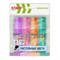 Набор текстовыделителей 4 ПАСТЕЛЬНЫХ ЦВЕТА, STAFF "EVERYDAY HL-707", линия 1-5 мм, скошенный наконечник, 152549 - фото 13700996