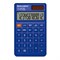 Калькулятор карманный BRAUBERG CX-102C-BU (76x126 мм), 12 разрядов, двойное питание, СИНИЙ, 272648 - фото 13705597