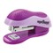 Степлер №10 МИНИ ЮНЛАНДИЯ, до 15 листов, с антистеплером, эргономичный, фиолетовый, 228492 - фото 13744214