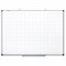 Доска магнитно-маркерная В КЛЕТКУ, 60х90 см, алюминиевая рамка, BRAUBERG "Extra", 237563 - фото 13744500