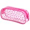 Пенал-косметичка BRAUBERG LUCENT на молнии, прозрачный, "Hearts", 21х5х9 см, 272345 - фото 13744901