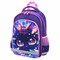 Рюкзак ПИФАГОР SCHOOL, 1 отделение, 3 кармана, "Magic kitty", 38x28х14 см, 273166 - фото 13745116