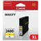 Картридж струйный CANON (PGI-2400XLY) iB4040/MB5040/MB5340, желтый, оригинальный, ресурс 1500 стр., 9276B001 - фото 13746002