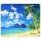 Коврик для мыши SONNEN "BEACH", резина + ткань, 260х220х3 мм, 513294 - фото 13747892