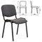 Стул STAFF "Iso Lite CF-008", ткань серая (С-71), 532563 - фото 13748286
