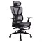 Кресло BRABIX PREMIUM "Venom GM-530", подножка, синхромеханизм, экокожа/сетка, черное/серое, 532951 - фото 13748402