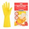 Перчатки МНОГОРАЗОВЫЕ латексные "Для деликатной уборки", размер 8-9, L (большой), вес 29 г, KOMFI, DGL018L - фото 13750567