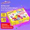 Краски пальчиковые для малышей от 1 года, 12 цветов (6 базовых + 3 пастельных + 3 флуоресцентных) по 35 мл, ЮНЛАНДИЯ, 192570 - фото 13770363