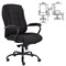 Кресло офисное "Ровер" CH-708, усиленное, НАГРУЗКА до 150 кг, ткань, черное - фото 14225471