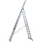 Усиленная универсальная трехсекционная лестница STAIRS ALP313 - фото 14752285