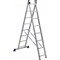 Двухсекционная универсальная алюминиевая двухсекционная лестница Алюмет H2 5208 - фото 14807175