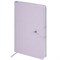 Ежедневник недатированный А5 138х213 мм, BRAUBERG "Braided", под кожу, гвоздик 160 л., сиреневый, 116596 - фото 14824132