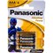 Батарейка Panasonic Alkaline LR03 AAA 1.5В бл/4 щелочная - фото 14835878