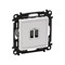 Двойная USB розетка Legrand Valena Life - фото 14872591