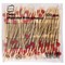 Пики для канапе бамбуковые "Жемчужина Красная", 12 см, 100 шт., КП, 139418 - фото 14883337