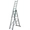 Трехсекционная лестница KRAUSE Corda - фото 14900035