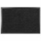 Коврик придверный 120х150 см, ЧЕРНЫЙ, влаго-грязезащитный, 430 г/м2, ребристый, ЛЮБАША СТАНДАРТ, 701040 - фото 14924704
