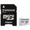 Карта памяти microSDHC 16 GB TRANSCEND UHS-I U1, 95 Мб/сек (class 10), адаптер, TS16GUSD300S-A - фото 14927591
