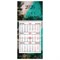 Календарь квартальный 2026 г., 1 блок, 1 гребень, бегунок, МИНИ, офсет, BRAUBERG, "Лагуна", 116845 - фото 14939051