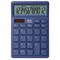 Калькулятор настольный BRAUBERG CH-12-BU (153х103 мм), 12 разрядов, двойное питание, синий, 272959 - фото 14944055