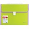 Папка-портфель пластиковая BRAUBERG "JOY", А4 (330х245х35 мм), 13 отделений, с окантовкой, салатовая, 227974 - фото 14956935