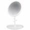 Зеркало настольное с LED-подсветкой для макияжа, диаметр 17 см, 3 режима свечения, аккумулятор 1200 mAh, цвет белый, WBZ (ВБЗ), 609330 - фото 14975409
