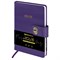 Ежедневник датированный 2026 А5 138х213 мм, BRAUBERG "Elegant", под кожу, застежка, фиолетовый, 117370 - фото 14988716