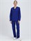 Костюм женский ХАССП-База (тк.ТиСи,120), васильковый - фото 14996806