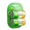 Батарейки аккумуляторные GP ReEnergy Ni-Mh КОМПЛЕКТ 2 шт., D (HR20), 3000 mAh, 300DHCRGY-2CRCB2 - фото 14999069